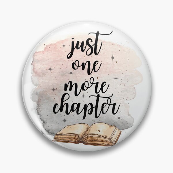 Item preview, Just One More Chapter designed and sold by HelloGrackle.
