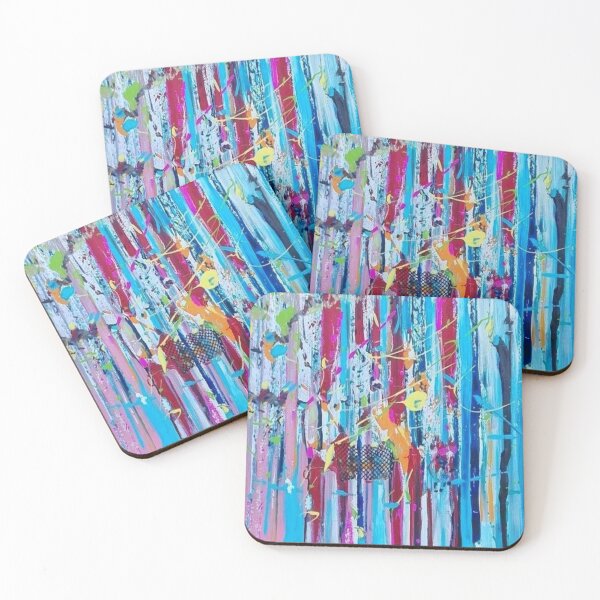 Item preview, Polychromous, a vibrant abstract piece designed and sold by Art With Impact – Statement Art & Apparel for Deep Thinkers.