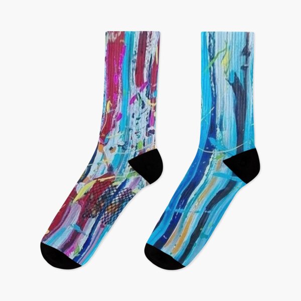 Item preview, Polychromous, a vibrant abstract piece designed and sold by Art With Impact – Statement Art & Apparel for Deep Thinkers.