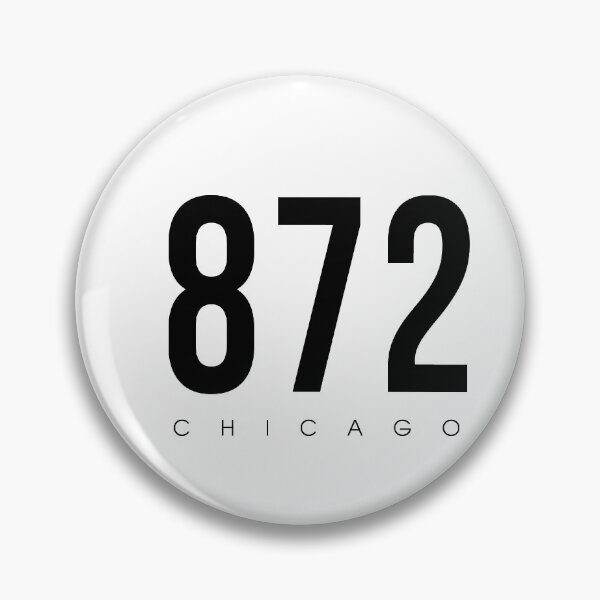 Item preview, Chicago, IL - 872 Area Code design designed and sold by CartoCreative.