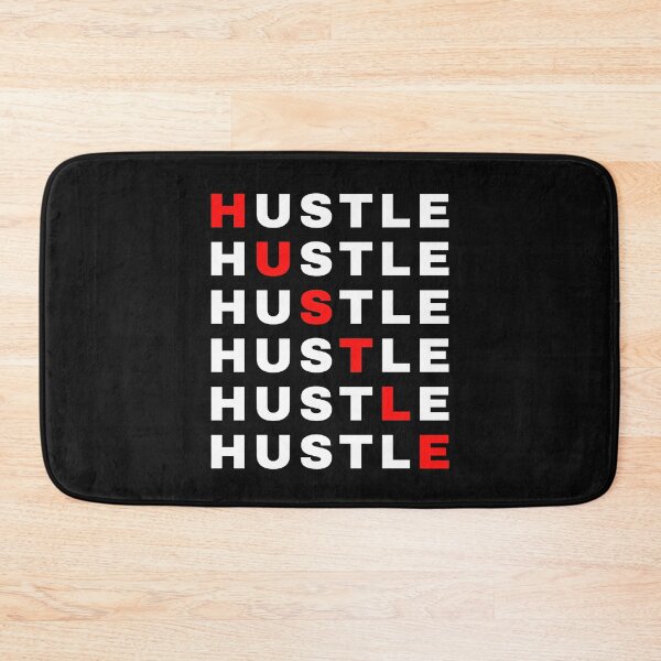 Item preview, Hustle Repeated Design designed and sold by molamode.