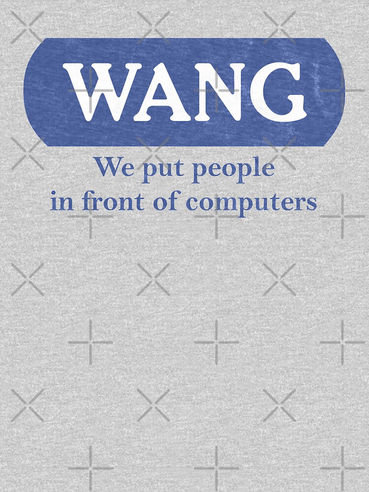 wang computers shirt