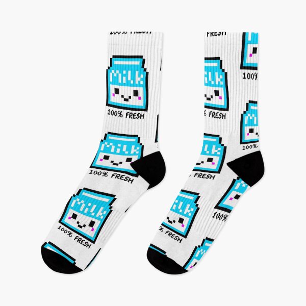 Item preview, Cute Milk Carton "100% fresh" Kawaii japanese pixel art designed and sold by TamGustam.