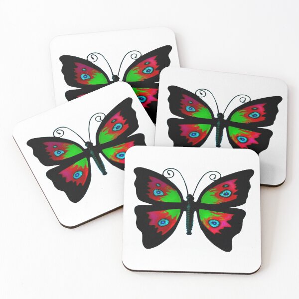 Item preview, Colorful Metal Butterfly designed and sold by heatherfriedman.