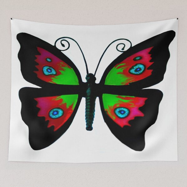 Item preview, Colorful Metal Butterfly designed and sold by heatherfriedman.