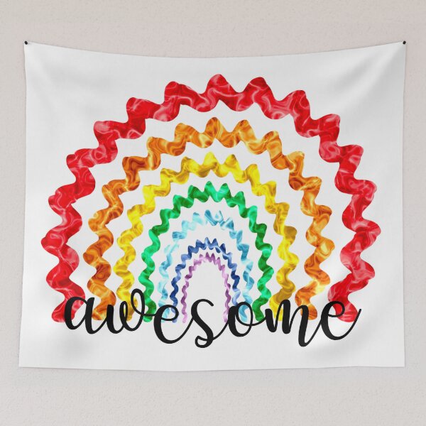 Item preview, Rainbow awesome designed and sold by Brushstroke23.