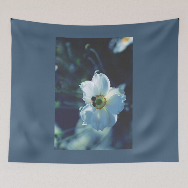 Item preview, More White Flowers with Bee - Photography designed and sold by greatnorris.