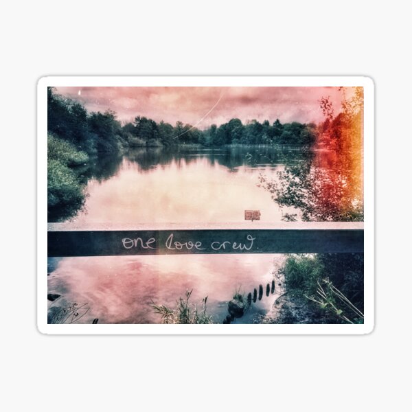 one love crew. Sticker