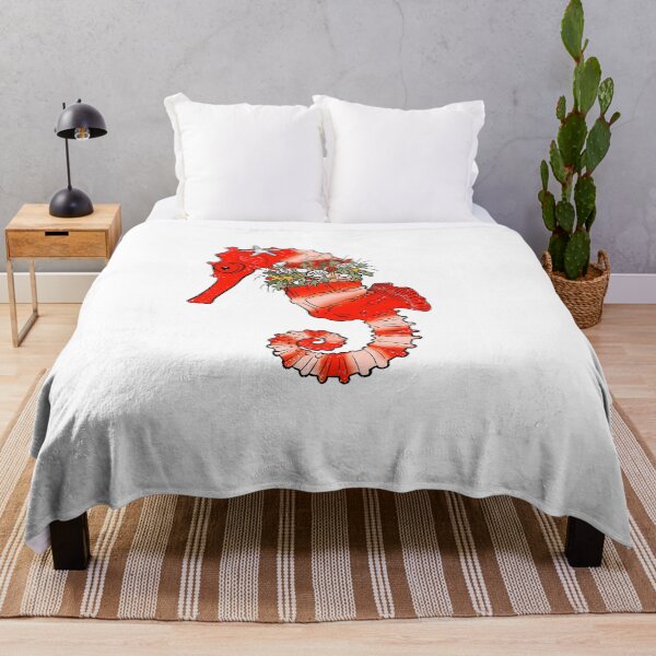 Item preview, Christmas Seahorse Holiday at the Beach designed and sold by Jetgirlcomet.