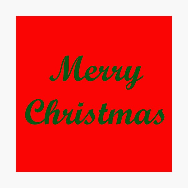 Item preview, Merry Christmas! designed and sold by ThingsByJoy.
