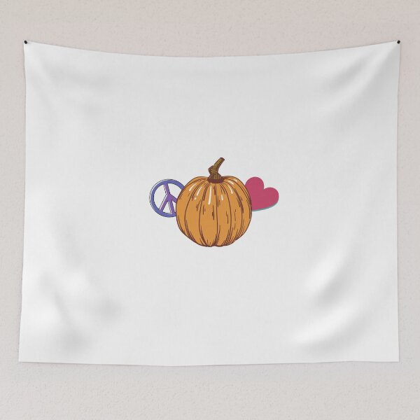 Item preview, Peace Love And Pumpkin T-shirt designed and sold by BECOOOL.