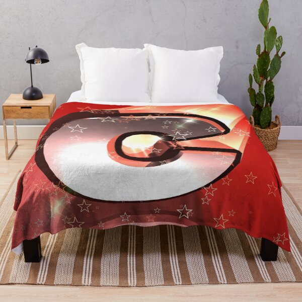 Item preview, Flying Metallic Letter C In The Stars On True Red | Starry Night Letters designed and sold by SerendipityNow.