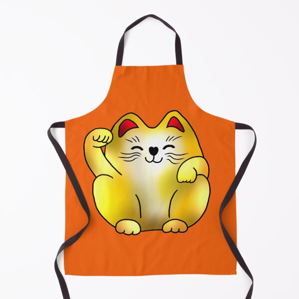 Item preview, Right paw gold sitting good luck maneki neko  designed and sold by CuisineCat.
