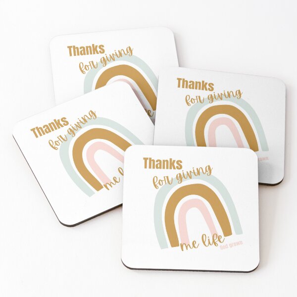 Item preview, Organic Rainbow with Thanks for giving me life, by God Grown designed and sold by GodGrown.