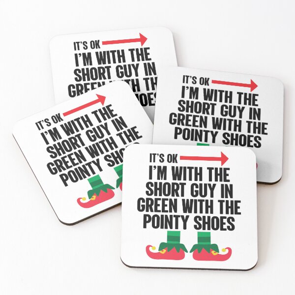 Item preview, It's Ok | I'm With The Short Guy In Pointy Shoes designed and sold by GravitiTees.