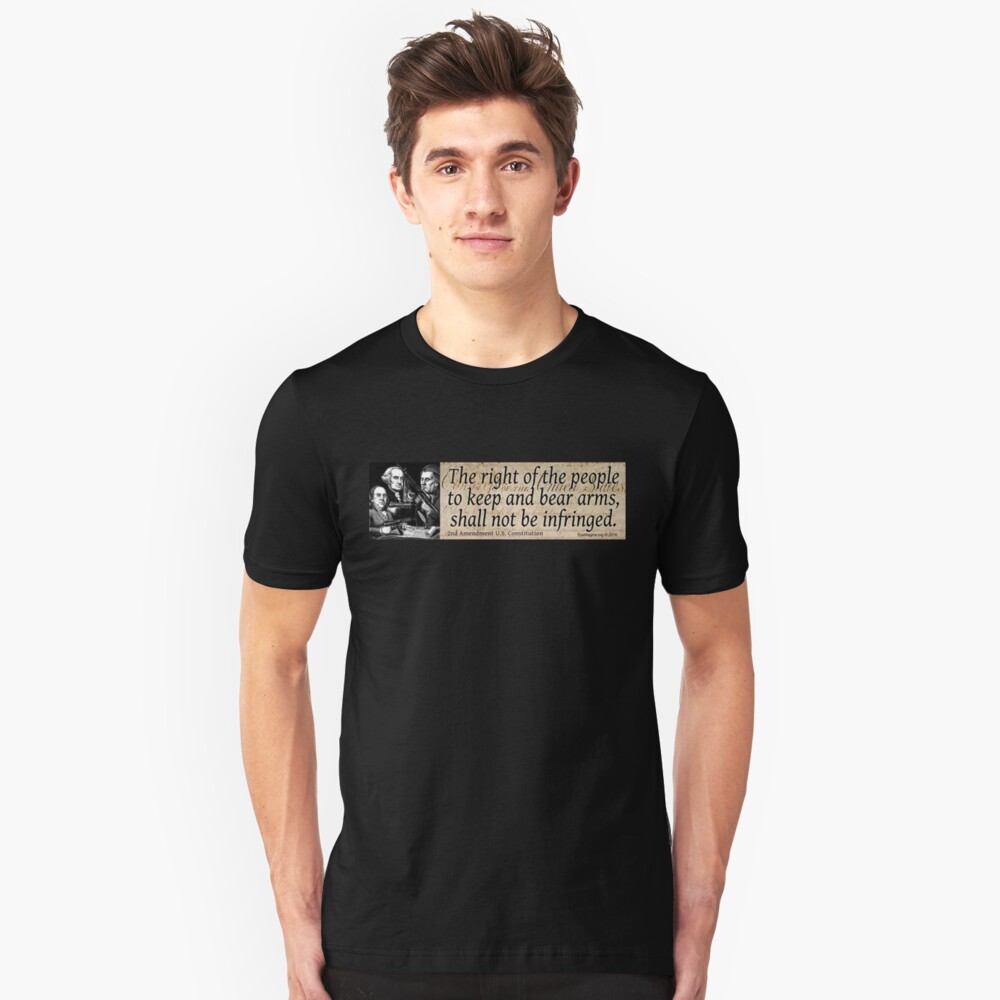 The 2nd Amendment Slim Fit T-Shirt