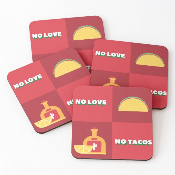 Item preview, No Love No Tacos designed and sold by corralmontana.