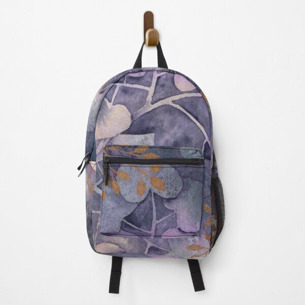 Item preview, Moody Dusky Violet and Cream Leaves in Watercolor designed and sold by Kelly Roy.