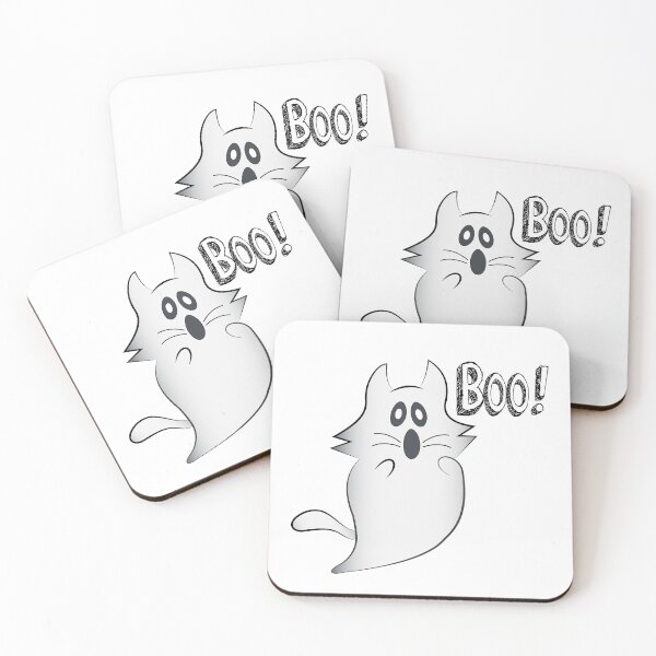 Item preview, Funny Cat Ghost Boo Halloween Gift , Halloween Party designed and sold by medarabon04.