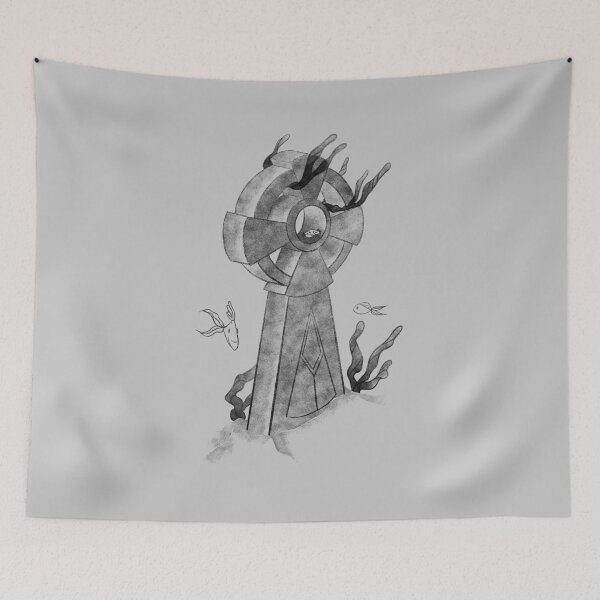 Item preview, Underwater grave - Halloween Series designed and sold by EmilieZaenker.