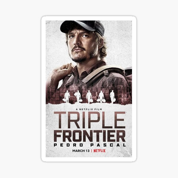 Triple Frontier Poster Sticker
