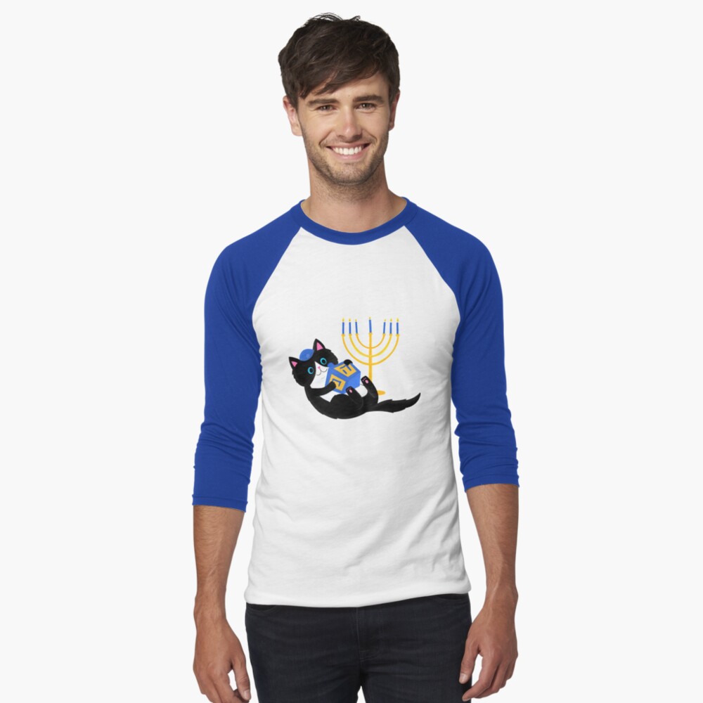 Item preview, Baseball ¾ Sleeve T-Shirt designed and sold by HebrewHipster.