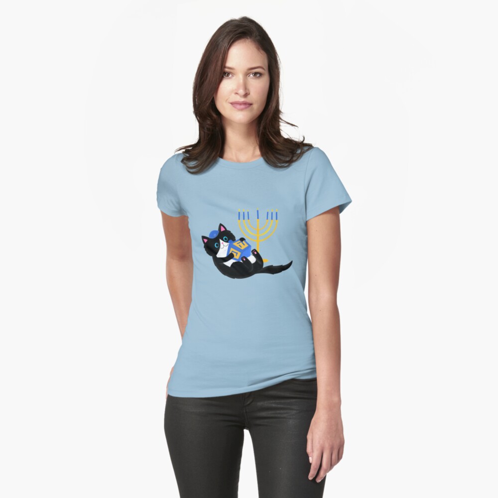 Item preview, Fitted T-Shirt designed and sold by HebrewHipster.