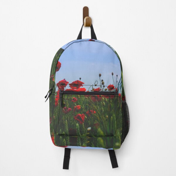 Item preview, Red Poppies Blue Sky | Remembrance Day designed and sold by rachelchxn.