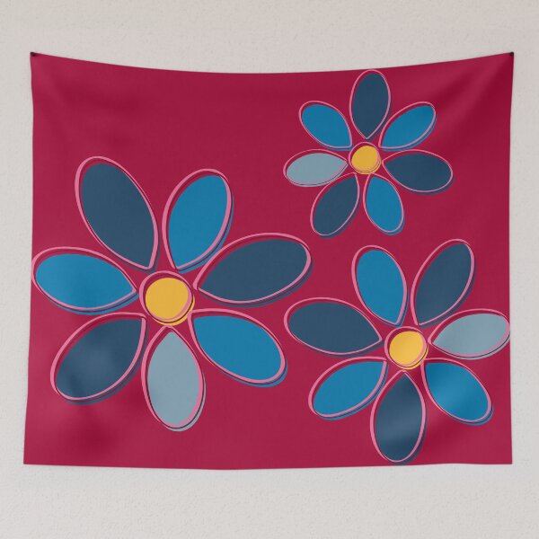 Item preview, Blue Flowers designed and sold by Amy VanMeter.