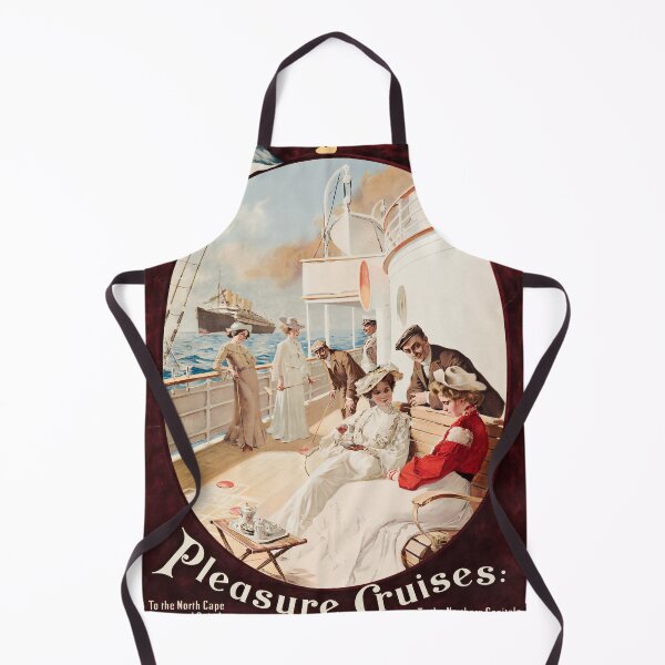 Item preview, Pleasure Cruises retro poster designed and sold by CorasPosters.