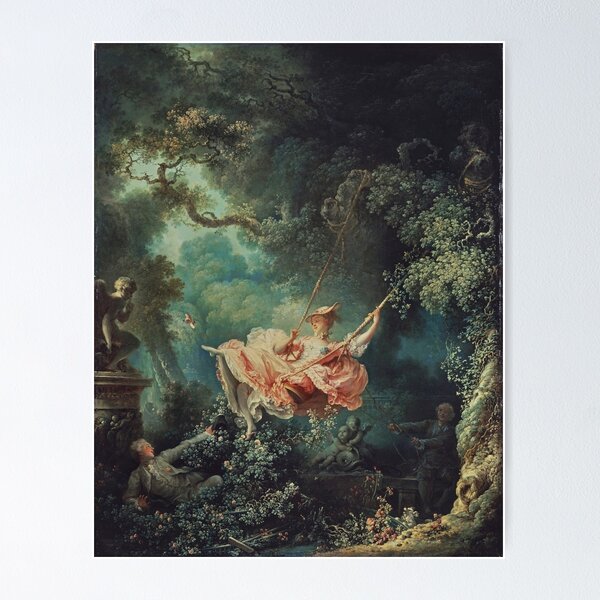 Item preview, The Swing - Oil Painting designed and sold by vulkx-store.