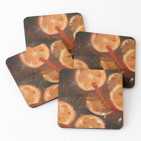 Item preview, Mulled Cider Colour Study  designed and sold by Lavender Woodman.