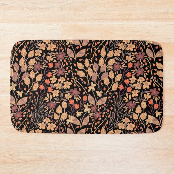 Item preview, Autumn Floral/ Foliage Pattern in Shades of Brown designed and sold by linime1984.