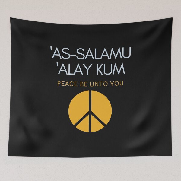Item preview, "Peace Be Unto You" designed and sold by AyeAyeBeans.
