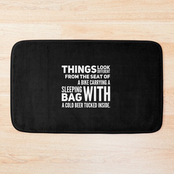 Item preview, Things Look Different From The Seat of A Bike designed and sold by Elena's Shop.