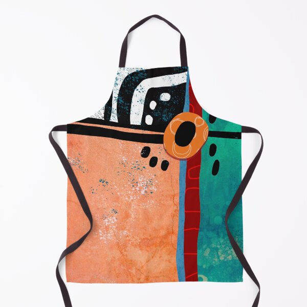 Item preview, Colorful Modern Geometric Pattern Collage Painting designed and sold by NancyMerkle.