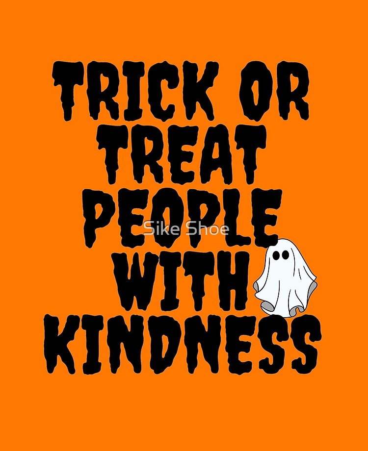 Trick or Treat People with Kindness - Harryween Halloween Harry Spooky  (Sticker and more) | iPad Case & Skin