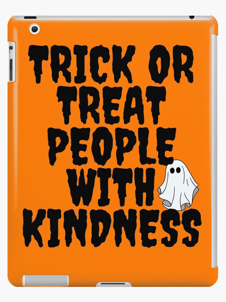 Trick or Treat People with Kindness - Harryween Halloween Harry Spooky  (Sticker and more) | iPad Case & Skin