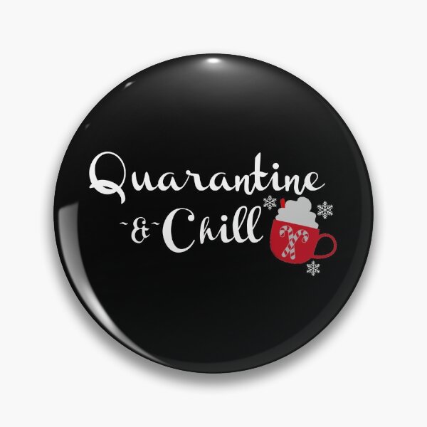 Item preview, Christmas in Quarantine, Quarantine and Chill Face Mask designed and sold by diamondteez.