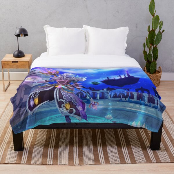 Born of Night Throw Blanket
