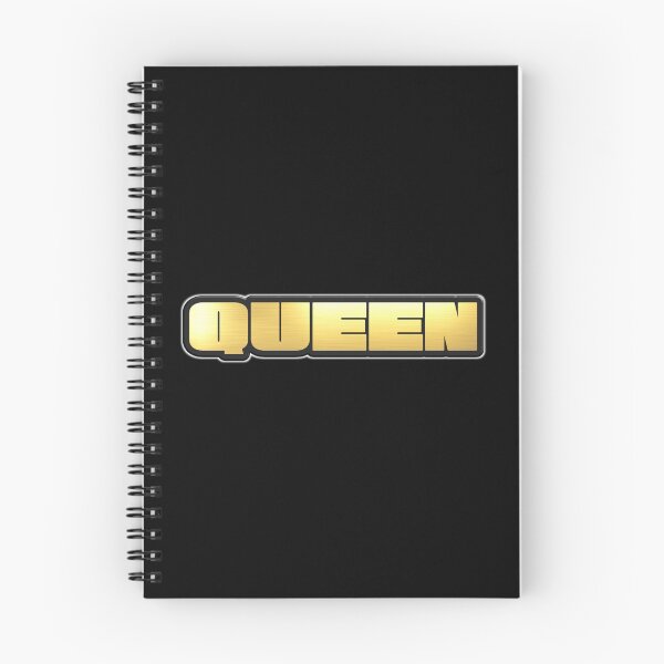Item preview, Shiny black and Gold QUEEN word ver1 designed and sold by smARTwork.