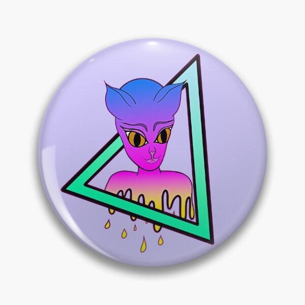 Artikelvorschau, Neon Alien Cat entworfen und verkauft von IndigoLove.