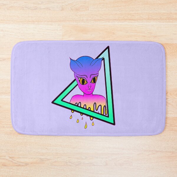 Item preview, Neon Alien Cat designed and sold by IndigoLove.