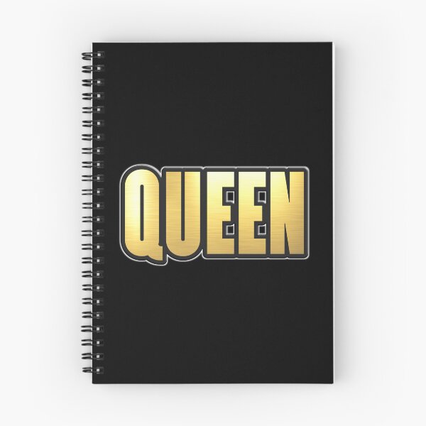 Item preview, Shiny black and Gold QUEEN word ver2 designed and sold by smARTwork.