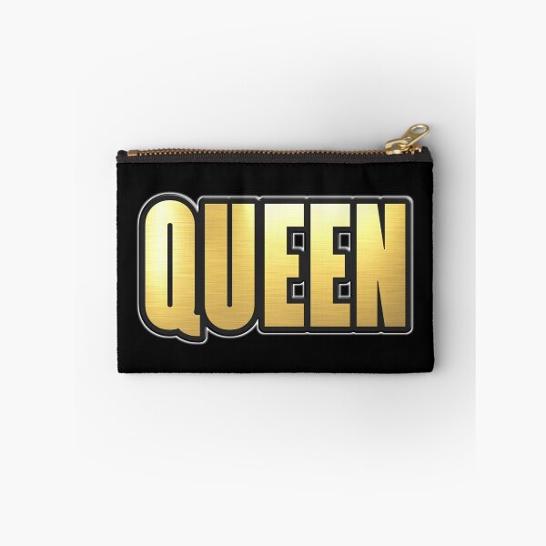 Item preview, Shiny black and Gold QUEEN word ver2 designed and sold by smARTwork.