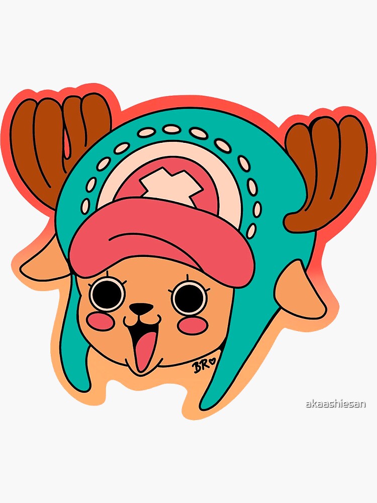 "Chopper From One Piece Sticker" Sticker for Sale by akaashiesan