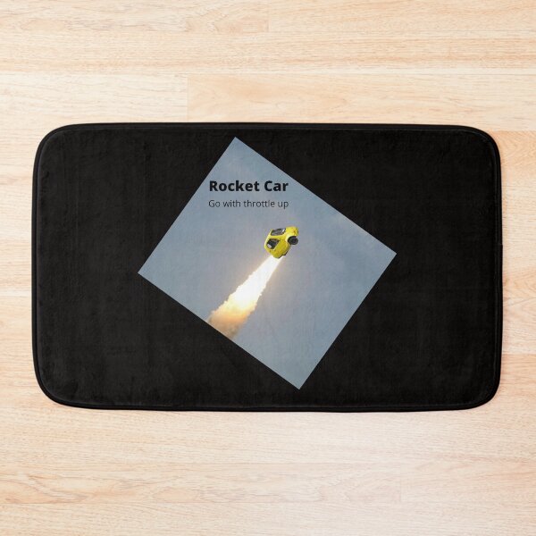 Item preview, Rocket Car. Go With Throttle Up designed and sold by Bagsyrose.