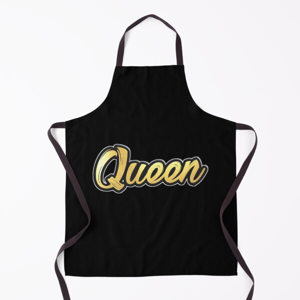 Item preview, Shiny black and Gold QUEEN word ver3 designed and sold by smARTwork.