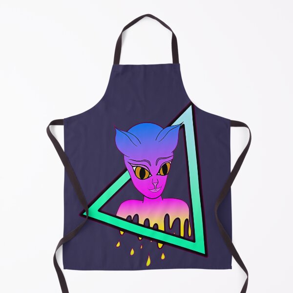 Item preview, Neon Alien Cat designed and sold by IndigoLove.