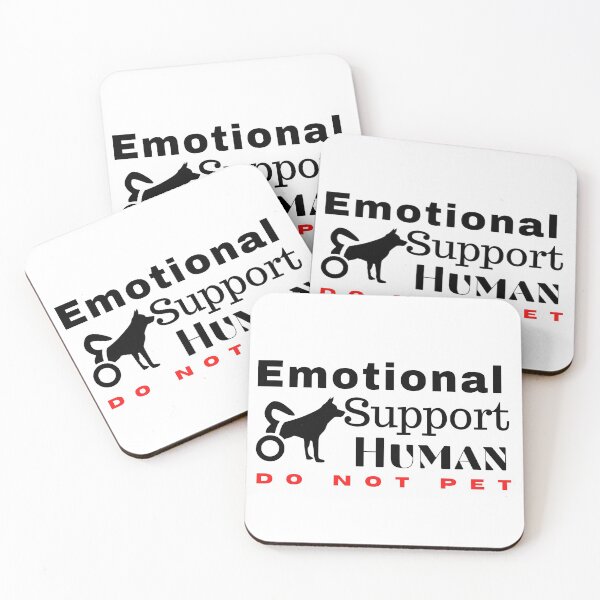 Item preview, Emotional Support Human do not pet with a disabled dog in a wheelchair  designed and sold by Wheely Relatable .